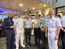 นาวาเอก ชานินท์ ศรียาภัย ผู้ช่วยทูตฝ่ายทหารเรือไทย/เเคนเบอร์รา ได้เข้าร่วมงานเลี้ยงรับรอง Navy Week Reception ซึ่งจัดขึ้นที่ รร.รวมเหล่าออสเตรเลีย (ADFA)